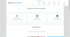 Desktop Screenshot of murnancreative.com
